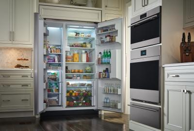  48" SUBZERO Built-In Side-by-Side Refrigerator/Freezer with Dispenser - Panel Ready - BI-48SD/O