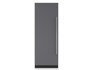 30" SUBZERO Integrated Column Refrigerator with Internal Dispenser - Panel Ready IC-30RID - IC-30RID-LH