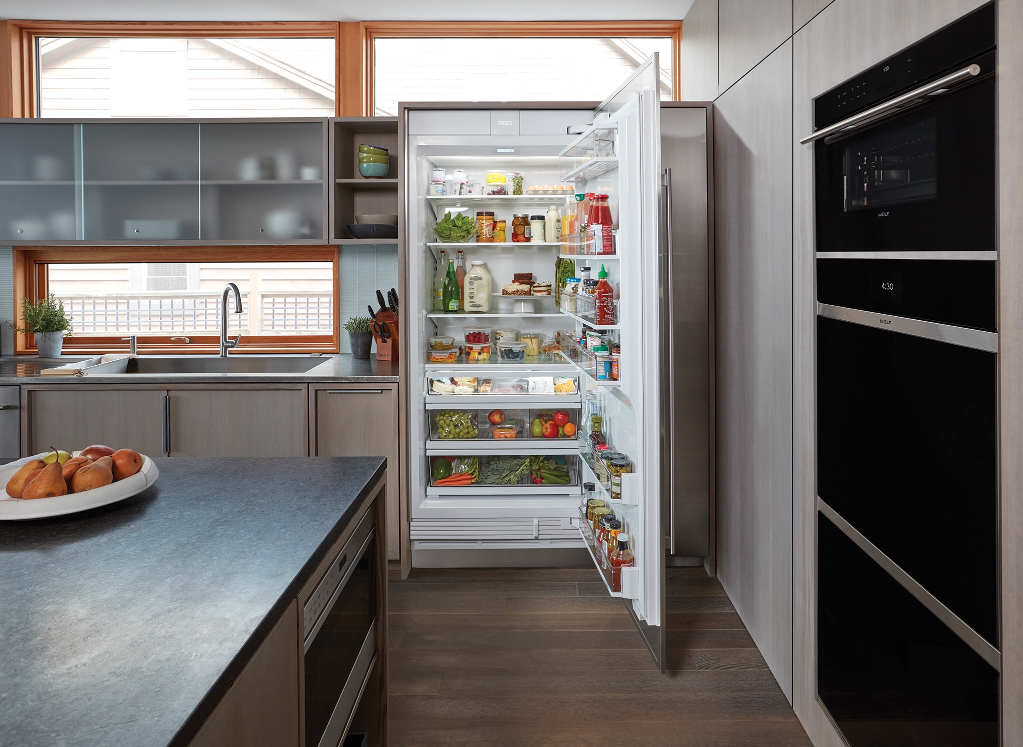 30 column refrigerator clearance panel ready