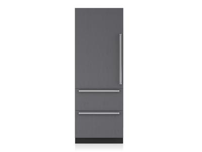 30" SUBZERO  Integrated Over-and-Under Refrigerator/Freezer - Panel Ready - IT-30CI-LH