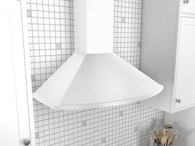 36" Zephyr Savona Wall Mount Chimney Hood with Recirculating Option  - ZSAM90DW