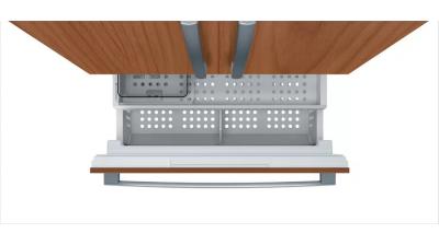 36" Bosch Benchmark Series Built-in Bottom Freezer Refrigerator In Panel Ready - B36IT905NP