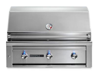 36" Sedona Built-in Grill With Infrared Burner and Stainless Steel Burners - L600PSLP