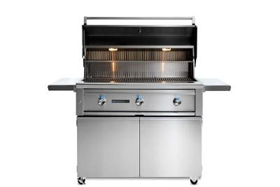 42" Sedona Freestanding Grill With Prosear Infrared Burner and  2 Stainless Steel Burners - L700PSFLP