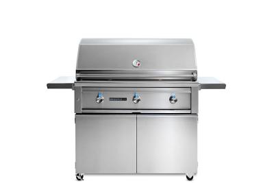 42" Sedona Freestanding Grill With Prosear Infrared Burner and  2 Stainless Steel Burners - L700PSFLP