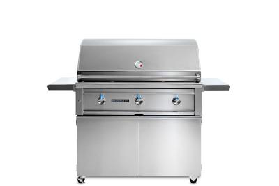42" Sedona Freestanding Grill With Prosear Infrared Burner and  2 Stainless Steel Burners - L700PSFLP