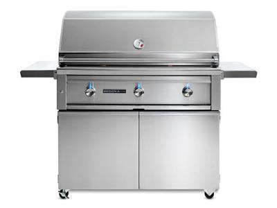 42" Sedona Freestanding Grill With Prosear Infrared Burner and  2 Stainless Steel Burners - L700PSFLP