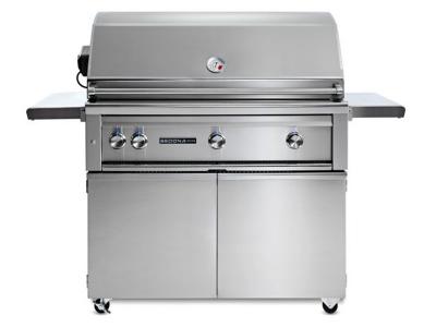 42" Sedona Freestanding Grill With Rotisserie, 1 Prosear Infrared Burner And 2 Stainless Steel Burners  - L700PSFRLP