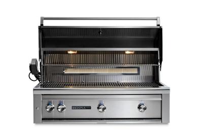 42" Sedona Built-in Grill With Rotisserie, 1 Prosear-Infrared Burner and 2 Stainless Steel Burners - L700PSRNG