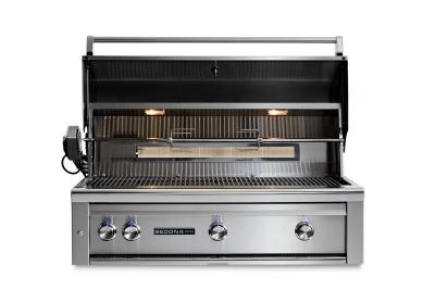 42" Sedona Built-in Grill With Rotisserie, 1 Prosear-Infrared Burner and 2 Stainless Steel Burners - L700PSRNG