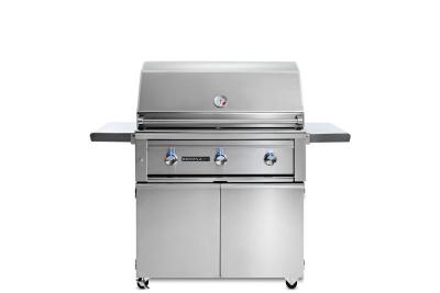 36" Sedona Freestanding Grill With 1 Prosear Infrared Burner And 2 Stainless Steel Burners - L600PSFLP