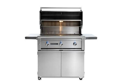 36" Sedona Freestanding Grill With 1 Prosear Infrared Burner And 2 Stainless Steel Burners - L600PSFLP