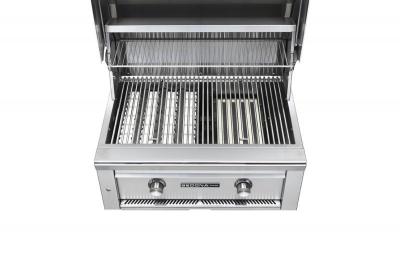 30" Sedona Freestanding Grill With 1 Prosear Infrared Burner And 1 Stainless Steel Burner - L500PSFLP