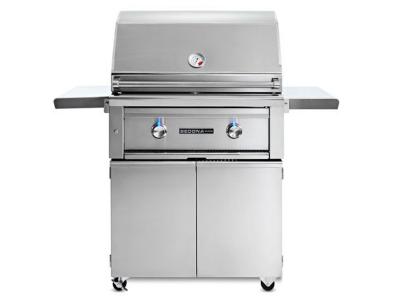 30" Sedona Freestanding Grill With 1 Prosear Infrared Burner And 1 Stainless Steel Burner - L500PSFLP