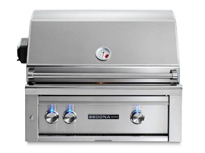 30" Sedona Built-in Grill With 2 Stainless Steel Burners And Rotisserie - L500R