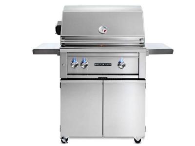 30" Sedona Freestanding Grill With 2 Stainless Steel Burners And Rotisserie  - L500FR