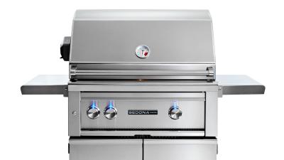 30" Sedona Freestanding Grill With 2 Stainless Steel Burners And Rotisserie  - L500FR