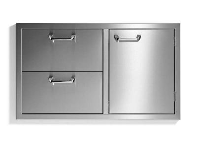 Sedona Double Drawer And Access Door Storage System - LSA636