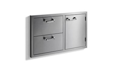 Sedona Double Drawer And Access Door Storage System - LSA636