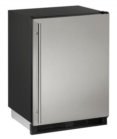 24" U-Line 1000 Series Solid Door Refrigerator - U1224RB00B