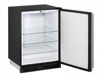 24" U-Line 1000 Series Solid Door Refrigerator - U1224RINT00B