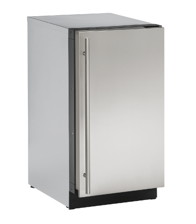 18" U-Line 2000 Series Solid Door Compact Refrigerator - U2218RINT00B