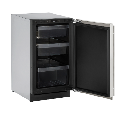 18" U-Line Modular  3000 Series Solid Door Refrigerator - U3018RINT00B