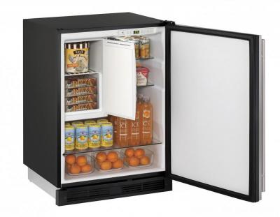 24" U-Line 1000 Series Built-In Compact Refrigerator - U1224RFW00B