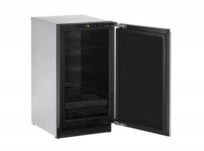 18" U-Line 2000 Series Solid Door Built-In Compact Refrigerator - U2245RINT00B