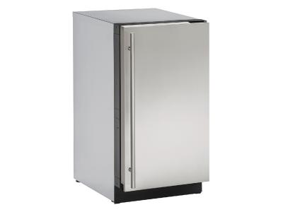 18" U-Line Modular  3000 Series Solid Door Refrigerator - U3018RS00B