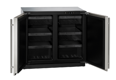 36" U-Line Modular 3000 Series Solid Door Compact Refrigerator Refrigerator - U3036RRS00B