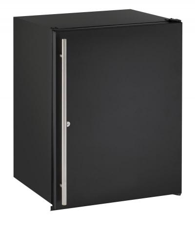 24" U-Line ADA Series Solid Door Compact Refrigerator - UADA24RS13B