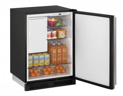 24" U-Line 1000 Series Built-In Compact Refrigerator - UCO1224FINT00B