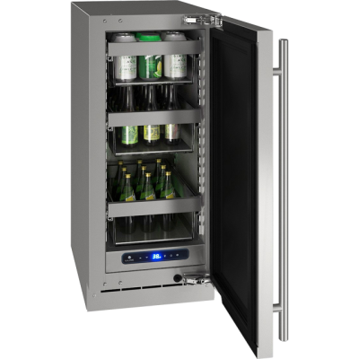 15" U-Line 5 Class Series Compact Refrigerator - UHRE515SS01A