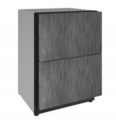 24" U-Line 2000 Series Solid Refrigerator Drawers - U2224DWRS00A