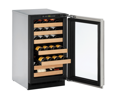 18" U-Line 2000 Series Built-In Wine Cooler - U2218WCINT00B