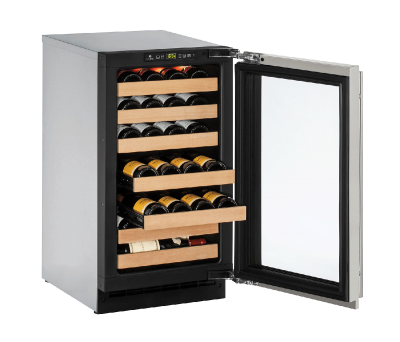 18" U-Line 2000 Series Built-In Wine Cooler - U2218WCS00B