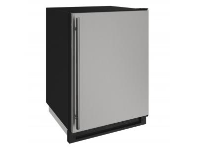 24" U-Line 1000 Series Freestanding Convertible Freezer - U1224FZRS00A