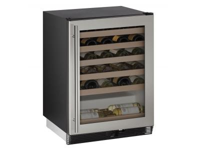 24" U-Line 1000 Series Wine Captain Cooler - U1024WCS00B