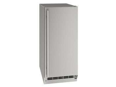 15" U-Line Outdoor Series Freestanding and Built-In Ice Maker - UONB115SS01A