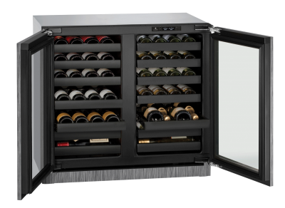 36" U-Line Modular 3000 Series Wine Cooler  - U3036WCWCINT60B