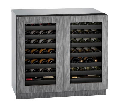 36" U-Line Modular 3000 Series Wine Cooler  - U3036WCWCS00B