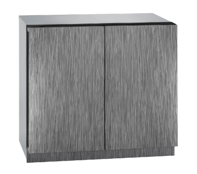 36" U-Line Modular 3000 Series Wine Cooler Stainless Frame (Lock) - U3036WCWCS13B