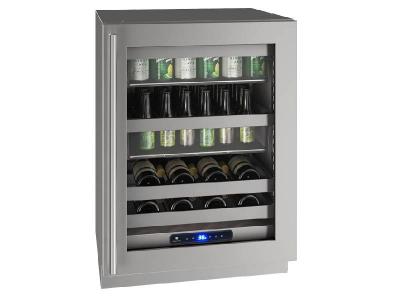 24” U-Line 5 Class Beverage Center - UHBV524SG41A