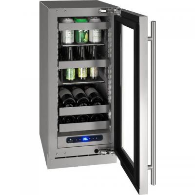 15" U-Line 5 Class Beverage Center - UHBV515SG41A