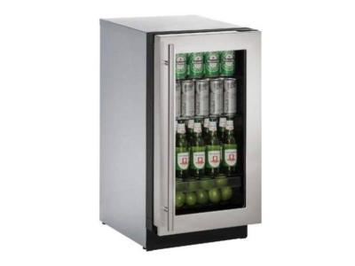 18" U-Line 3000 Series Built-in Refrigerator - U3018RGLS00B