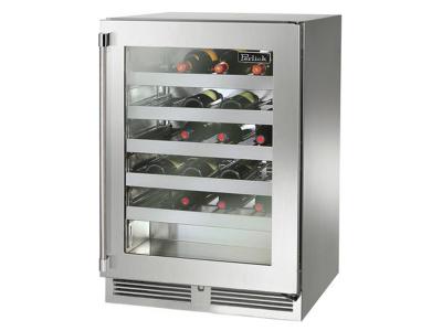 24" Perlick Signature Series Outdoor Wine Reserve - HP24WO33R