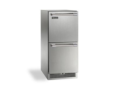15" Perlick Signature Series Outdoor Refrigerator Drawers - HP15RO36