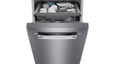 18" Bosch  44 dB Decibel Level, 6 Wash Cycles, 3 Loading Racks Dishwasher - SPE68B55UC