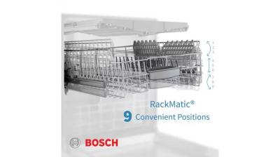 18" Bosch  44 dB Decibel Level, 6 Wash Cycles, 3 Loading Racks Dishwasher - SPE68B55UC